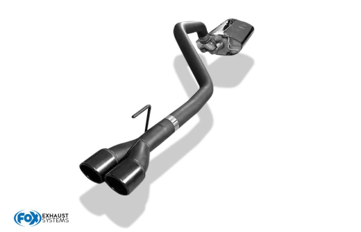 Fox Endschalldämpfer 2x90mm black