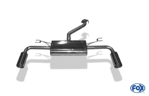 Fox Duplex-Endschalldämpfer je 1x100mm