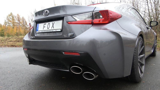 Fox Duplex-Endschalldämpfer je 2x115x85mm