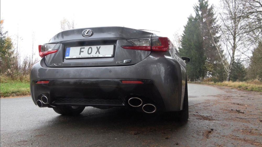 Fox Duplex-Endschalldämpfer je 2x115x85mm
