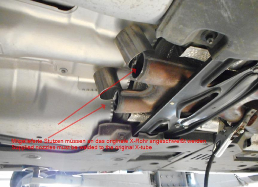 Fox Vorschalldämpfer (ohne Zulassung)