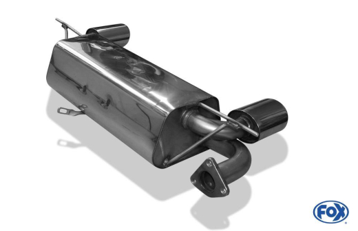 Fox Duplex-Endschalldämpfer je 1x115x85mm