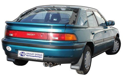 Fox Endschalldämpfer 2x80mm