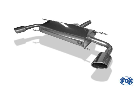 Fox Duplex-Endschalldämpfer je 1x115x85mm
