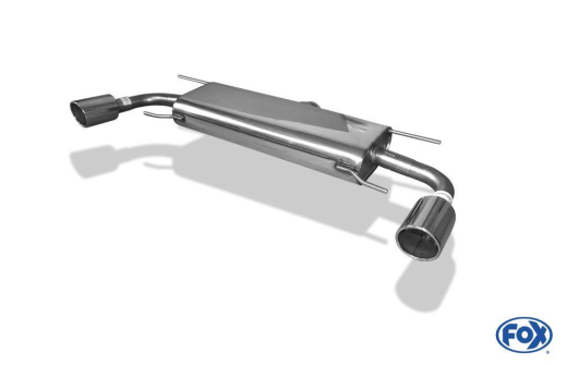 Fox Duplex-Endschalldämpfer je 1x100mm