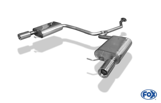 Fox Duplex-Endschalldämpfer je 1x90mm