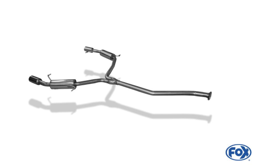 Fox Duplex-Endschalldämpfer je 1x90mm