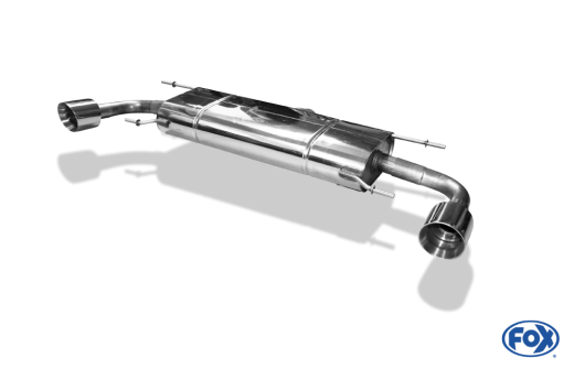 Fox Duplex-Endschalldämpfer je 1x100mm