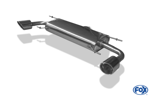Fox Duplex-Endschalldämpfer je 1x115x85mm