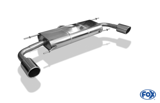 Fox Duplex-Endschalldämpfer je 1x100mm