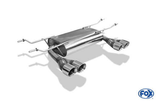 Fox Duplex-Endschalldämpfer je 2x76mm