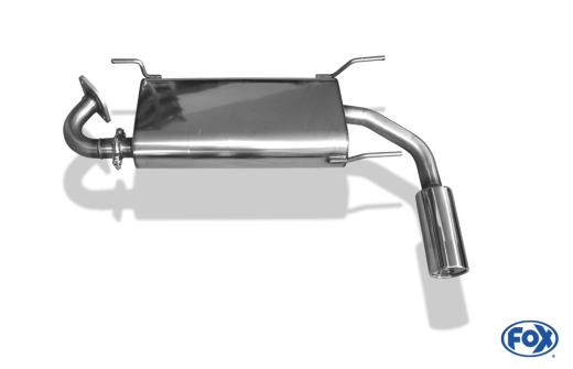 Fox Endschalldämpfer 1x90mm