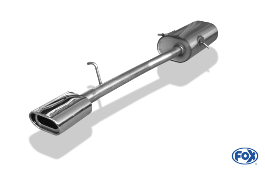 Fox Endschalldämpfer 1x135x80mm
