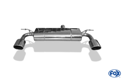 Fox Duplex-Endschalldämpfer je 1x115x85mm
