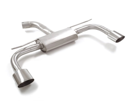 Ragazzon Duplex-Endschalldämpfer je 135x90mm oval Sport Line