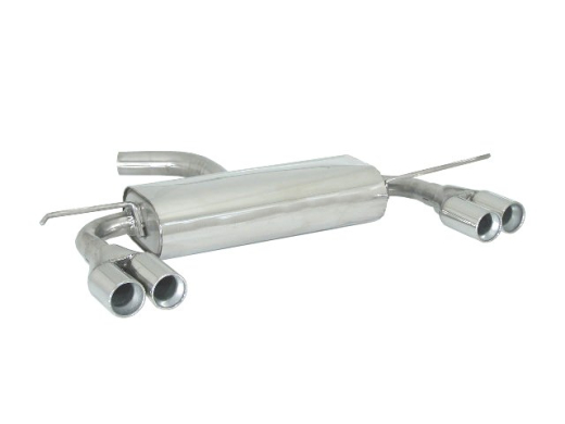 Ragazzon Duplex-Endschalldämpfer je 2x70mm versetzt