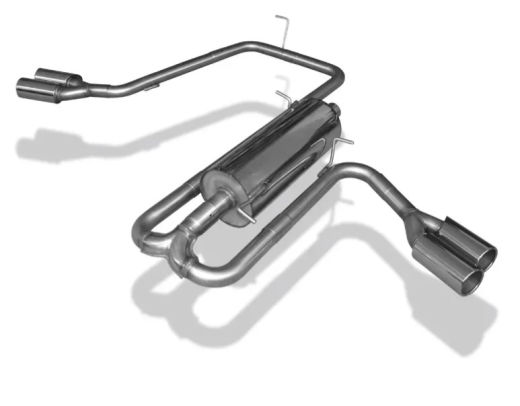 Fox Endschalldämpfer 2x90mm