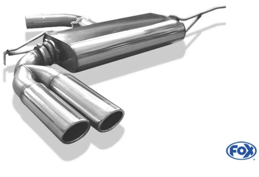 Fox Endschalldämpfer 2x80mm
