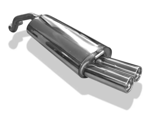 Fox Endschalldämpfer 2x76mm