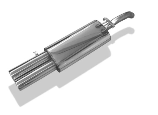 Fox Endschalldämpfer 2x76mm