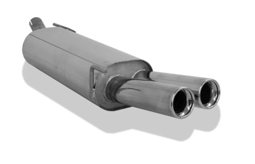 Fox Endschalldämpfer 2x76mm