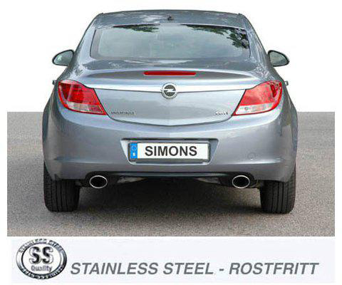 Simons Duplex Komplettanlage Insignia 4/5-türig 2*90/120