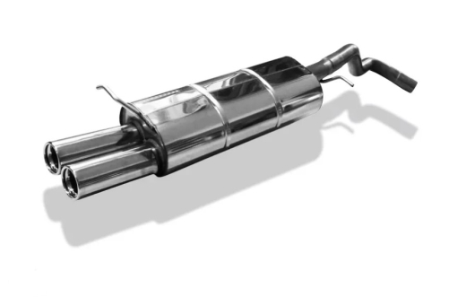 Fox Endschalldämpfer 2x76mm