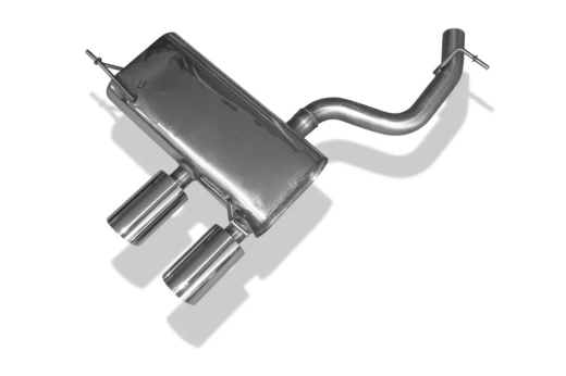Fox Endschalldämpfer 2x100mm mittig