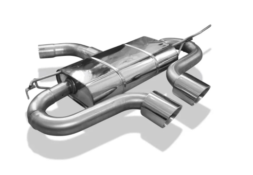 Fox Endschalldämpfer 2x100mm mittig