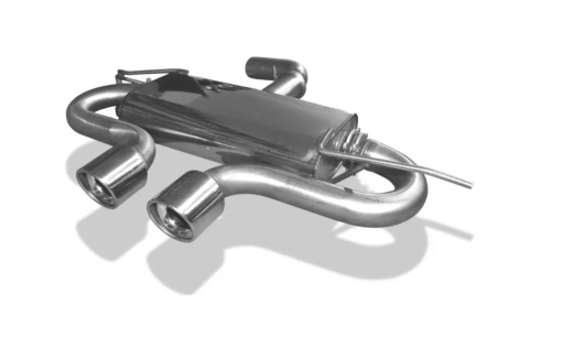 Fox Endschalldämpfer 2x100mm mittig