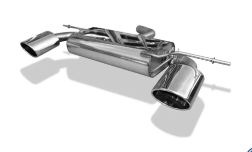 Fox Duplex-Endschalldämpfer je 1x140x90mm