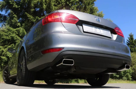 Fox Duplex-Endschalldämpfer 1x145x65mm