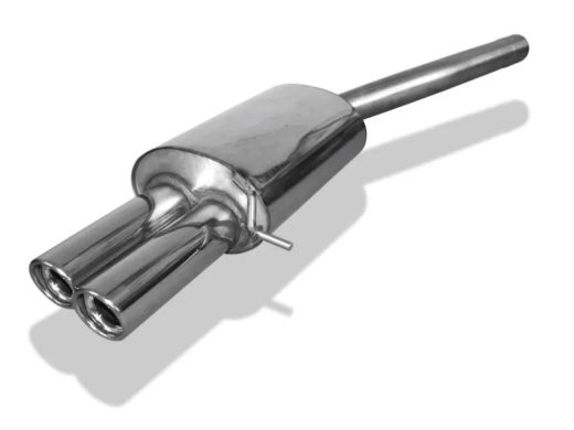 Fox Endschalldämpfer 2x76mm