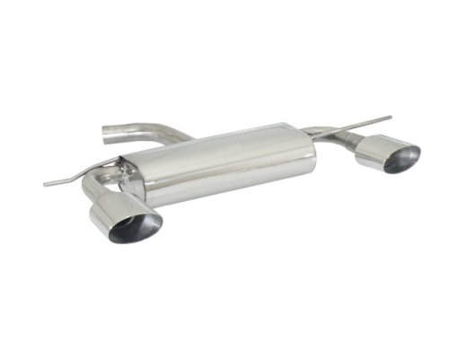 Ragazzon Duplex-Endschalldämpfer je 135x90mm oval Sport Line