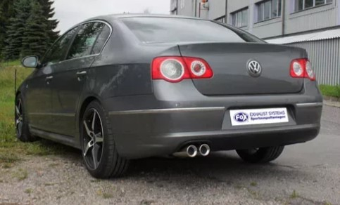 Fox Endschalldämpfer 2x80mm