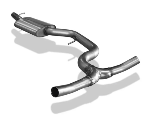 Fox Mittelschalldämpfer inkl. Y-Adapter