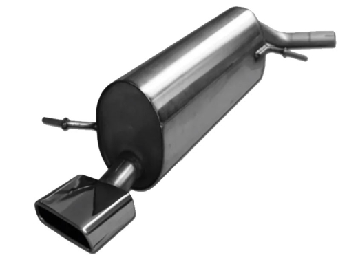 Fox Endschalldämpfer 1x145x65mm