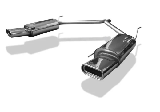 Fox Duplex-Endschalldämpfer je 1x160x80mm