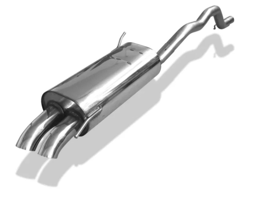 Fox Endschalldämpfer 2x63mm