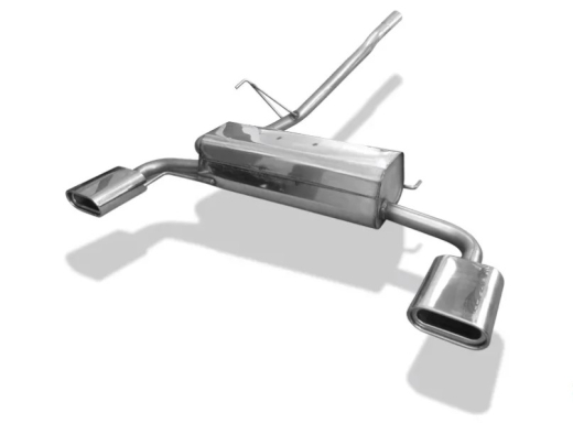 Fox Duplex-Endschalldämpfer je 1x160x80mm
