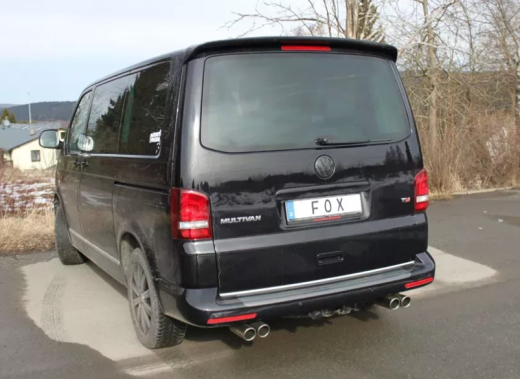 Fox Duplex-Endschalldämpfer je 2x80mm