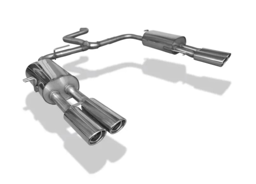 Fox Duplex-Endschalldämpfer je 2x88x74mm