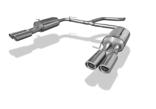 Fox Duplex-Endschalldämpfer je 2x88x74mm