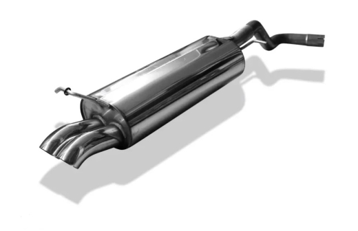 Fox Endschalldämpfer 2x63mm