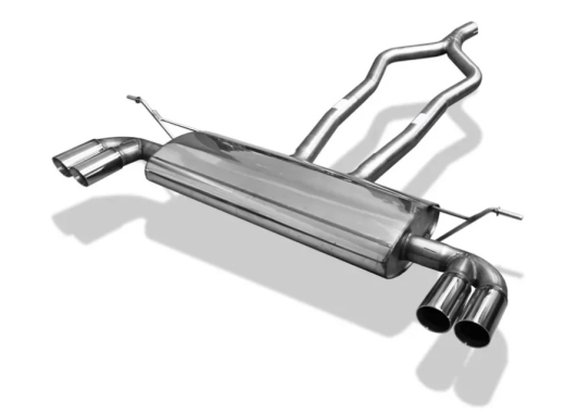 Fox Duplex-Endschalldämpfer je 2x80mm