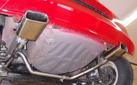 Fox Endrohrsystem rechts/links je 1x145x65mm