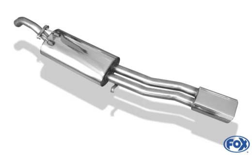 Fox Endschalldämpfer 1x135x80mm