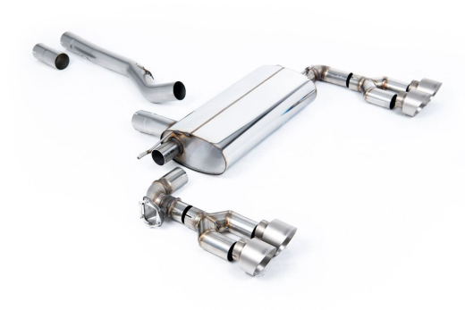 Milltek Duplex-Komplettanlage je 2x100mm GT Titanium
