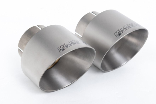 Milltek Duplex-Komplettanlage je 100mm GT Titanium