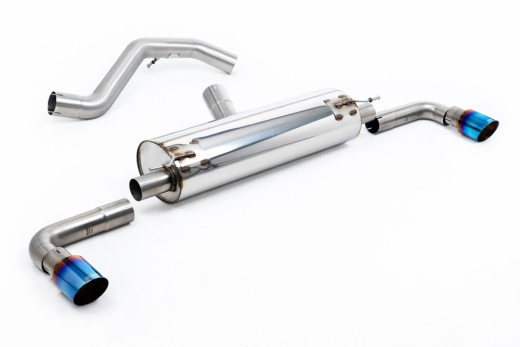 Milltek Duplex-Komplettanlage je 90mm GT Burnt Titanium